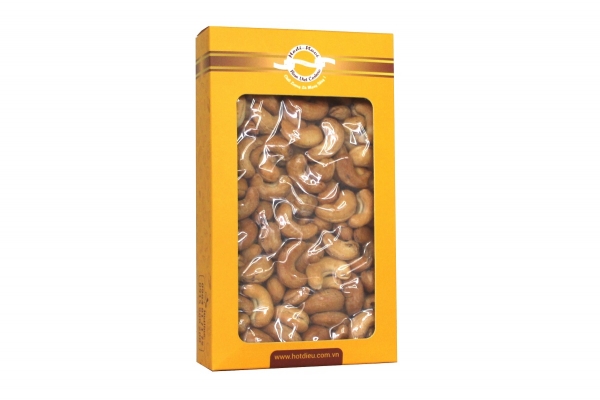 Điều vàng rang muối hút chân không hộp giẩy 350g title=